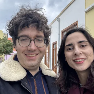 Benjamin and Nur, founders of Copycat Cafe