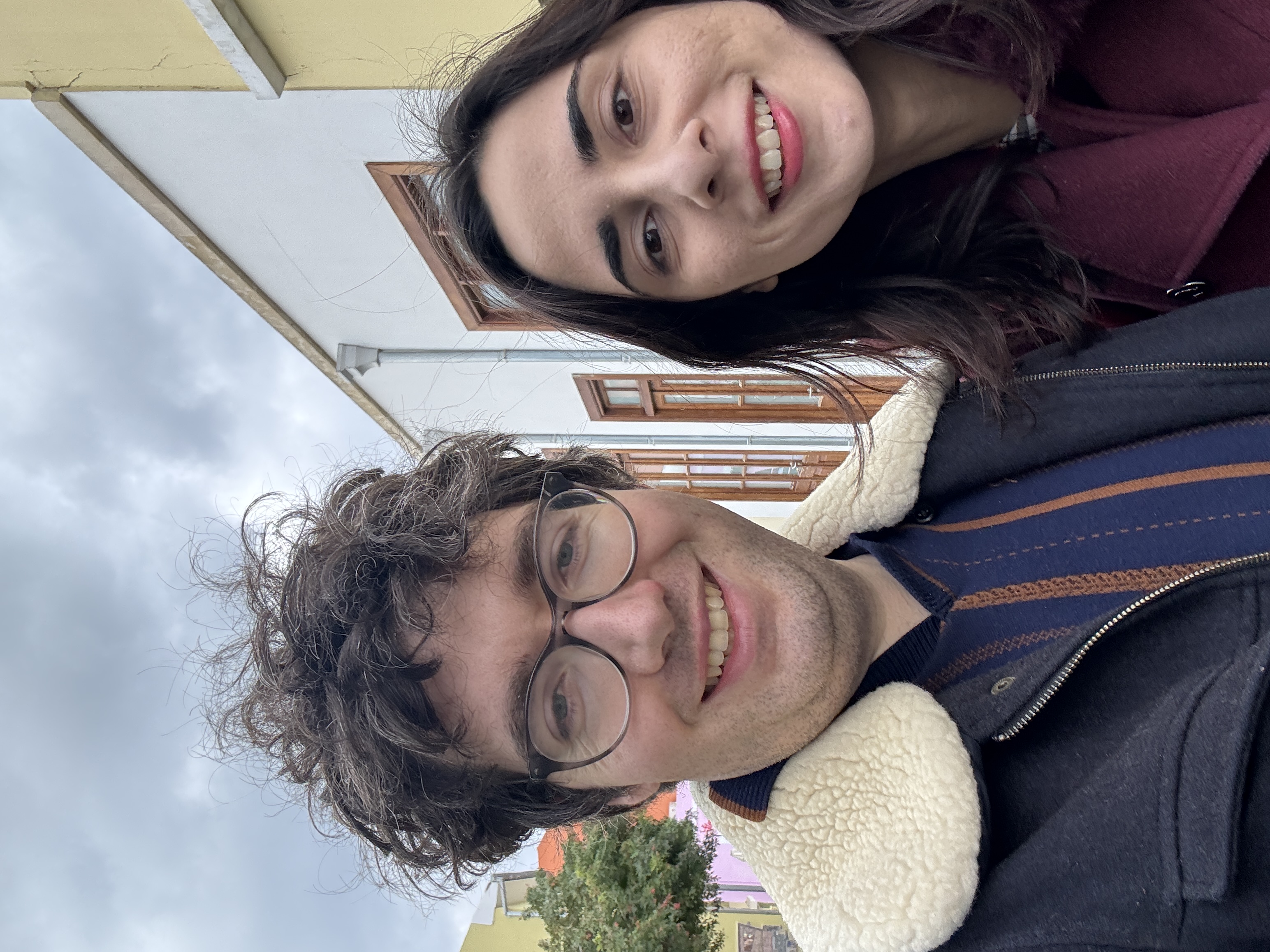 Benjamin and Nur, founders of Copycat Cafe